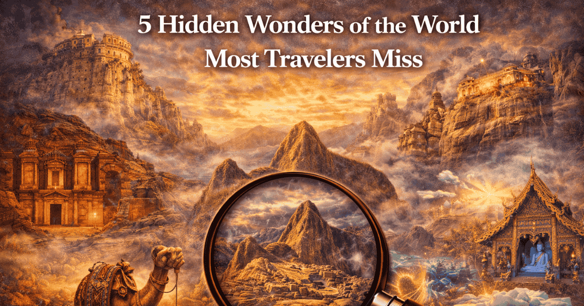 5 Hidden Wonders of the World Most Travelers Miss