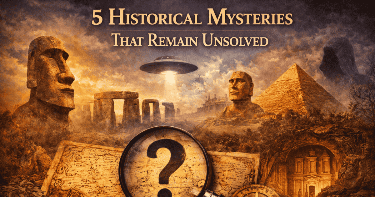 5 Historical Mysteries That Remain Unsolved