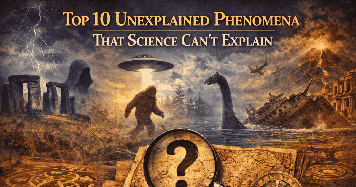 Top 10 Unexplained Phenomena That Science Can’t Explain