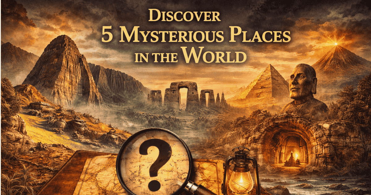 Discover 5 Mysterious Places in the World