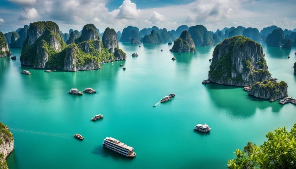 Halong Bay Limestone Karst