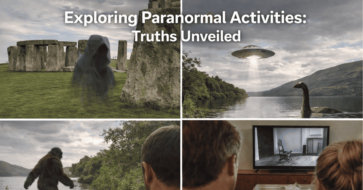 Exploring Paranormal Activities: Truths Unveiled
