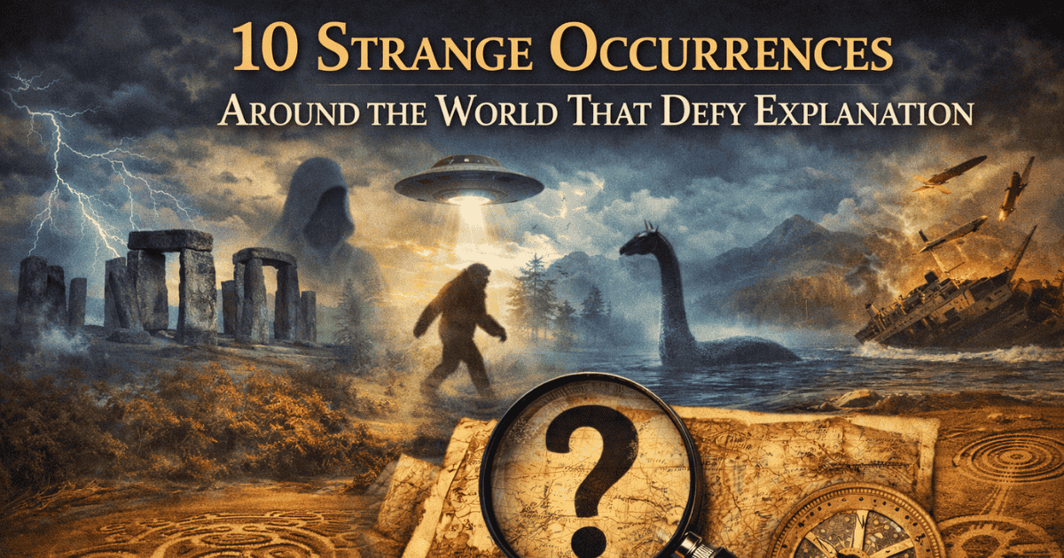 10 Strange Occurrences Around the World That Defy Explanation