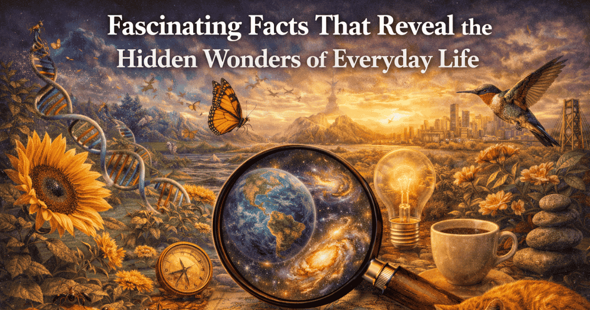 Fascinating Facts That Reveal the Hidden Wonders of Everyday Life