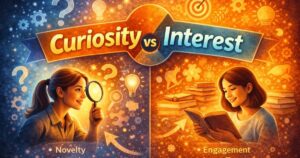 curiosity vs interest psychology comparison and learning behavior