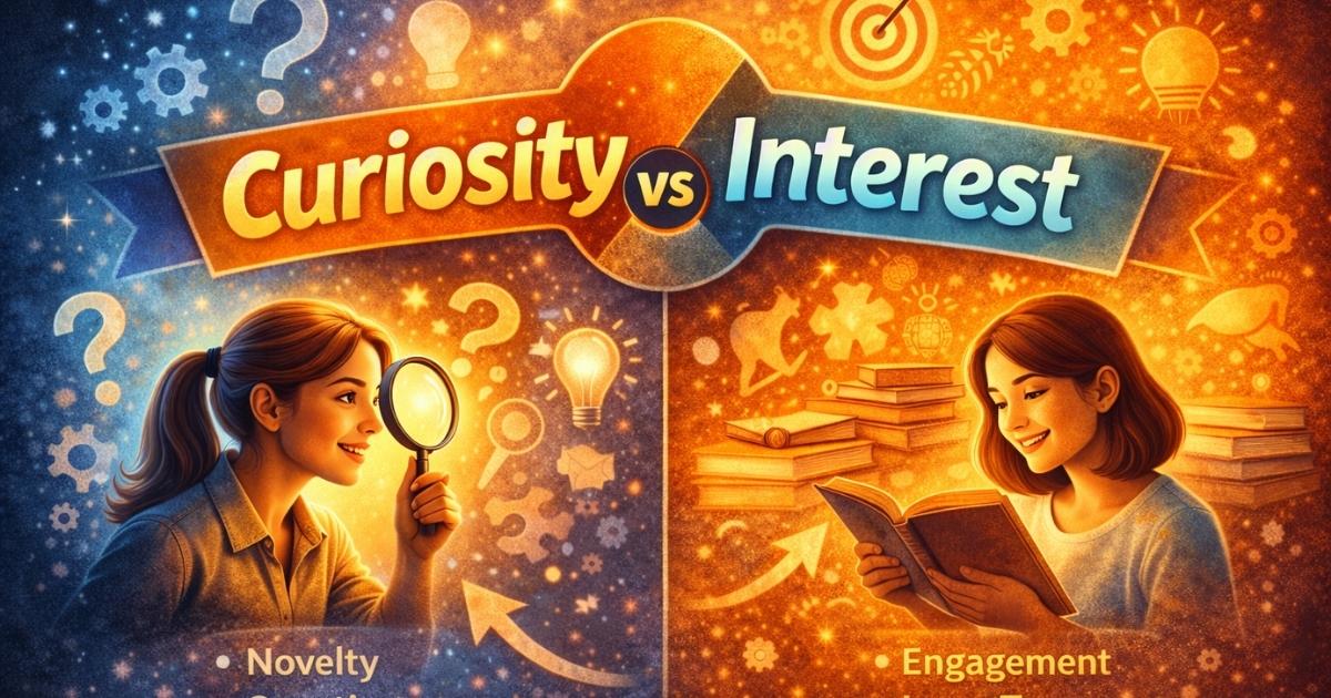 Curiosity vs Interest: What’s the Difference in Psychology?