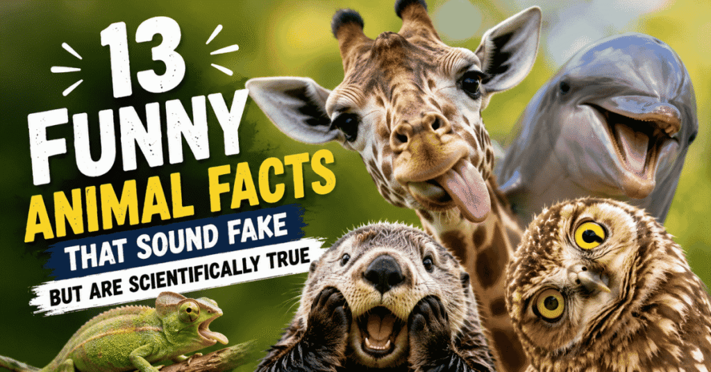 13 Funny Animal Facts That Sound Fake but Are Scientifically True