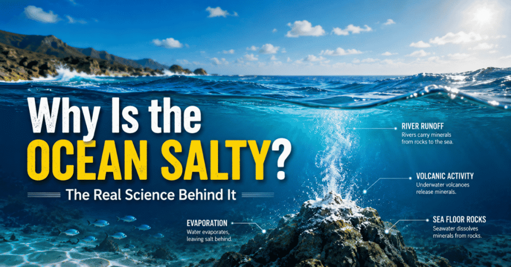 Why Is the Ocean Salty? The Real Science Behind It