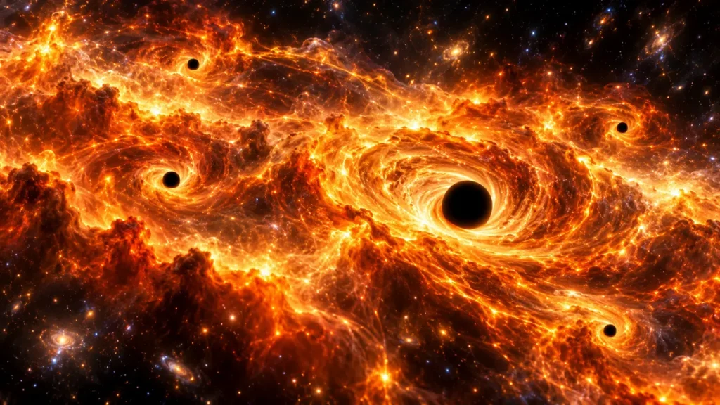 Early universe with primordial black holes forming